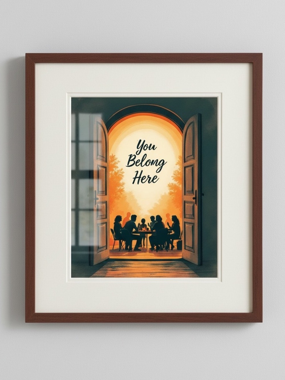 DDS Art Print, 8x10, Bible Verse, Paper Print, Unframed